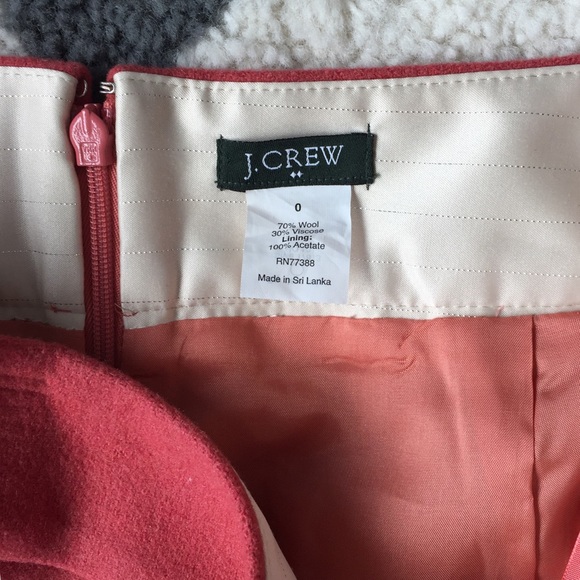 💗J.Crew Factory | 0 | Pencil Skirt Wool - Picture 3 of 7